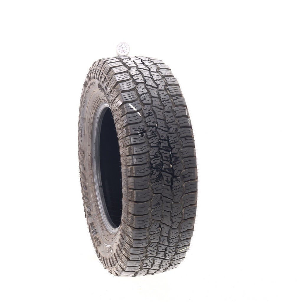 Set of (4) Used LT 245/75R17 Mazama Open Range A/T Plus 121/118S – 12-13/32