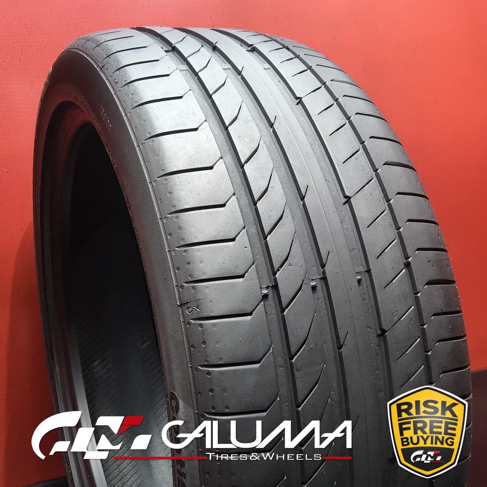 1 Tire LikeNEW Continental ContiSportContact 5P 255/40ZR20 255/40/20 101Y #95348