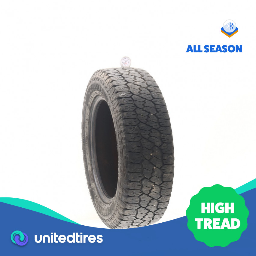 Used LT 225/65R17 Goodyear Wrangler Workhorse AT 107/103S – 9/32