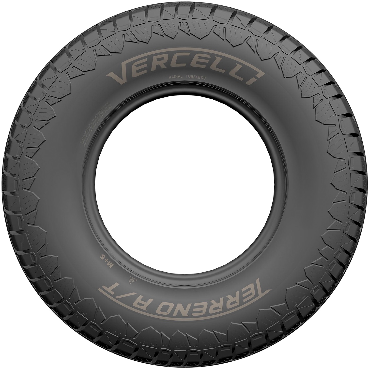 2 Tires LT 35X12.50R20 Vercelli Terreno A/T AT All Terrain Load E 10 Ply