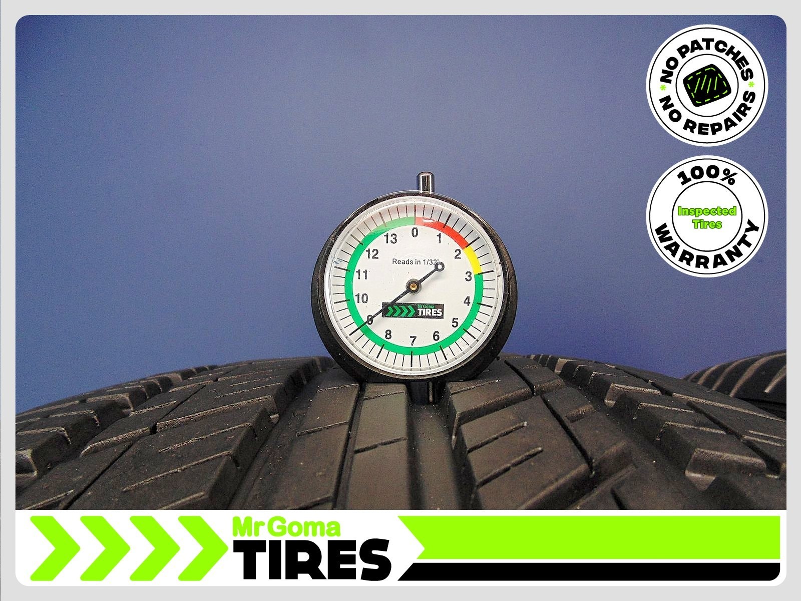 2 IROMAN RB-SUV XL 255/55R20 USED TIRES 8.8/32 TREAD 110H NO PATCHES 2555520