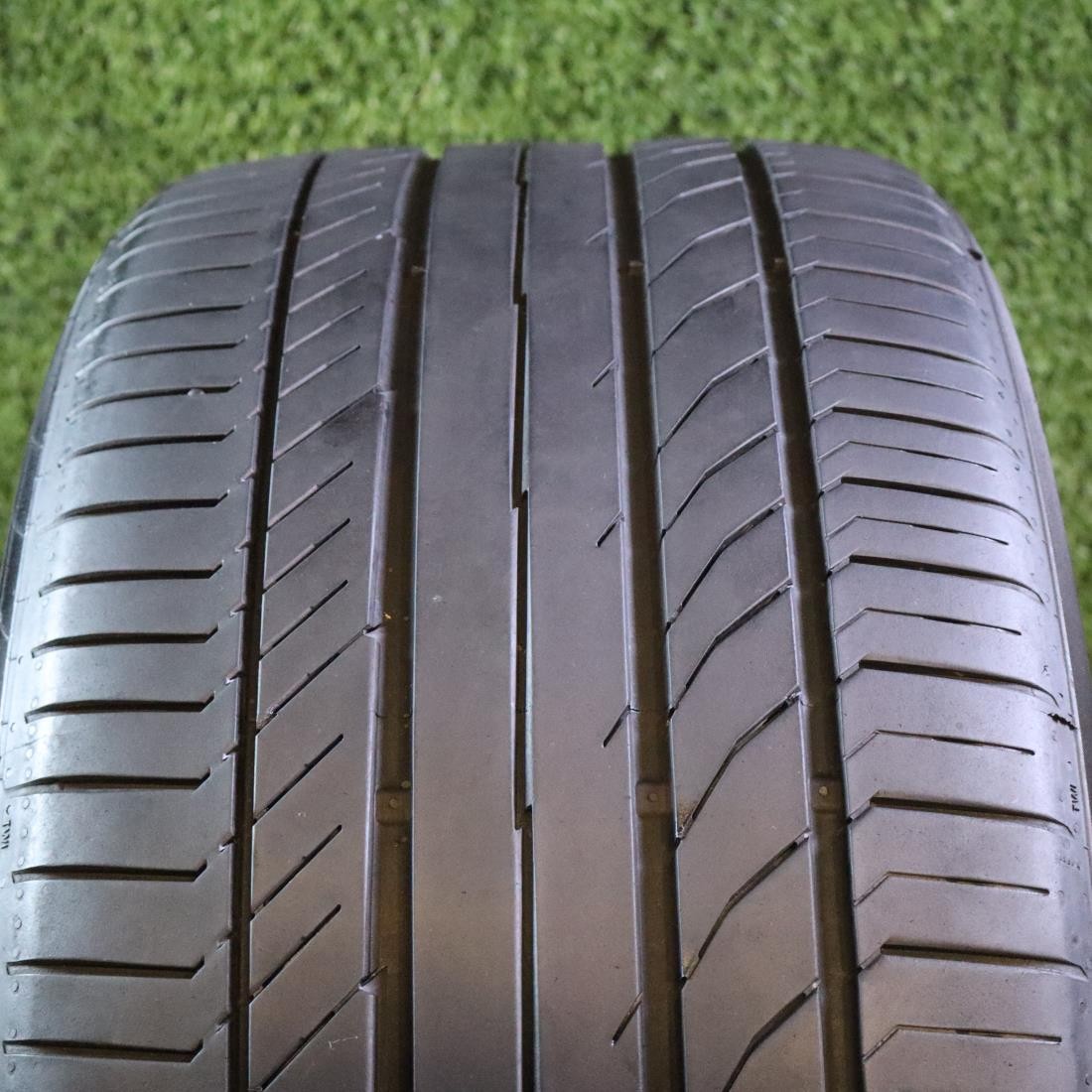 1 285 35 21 Continental ContiSportContact 5 with 80% Tread 7/32 105Y #27912