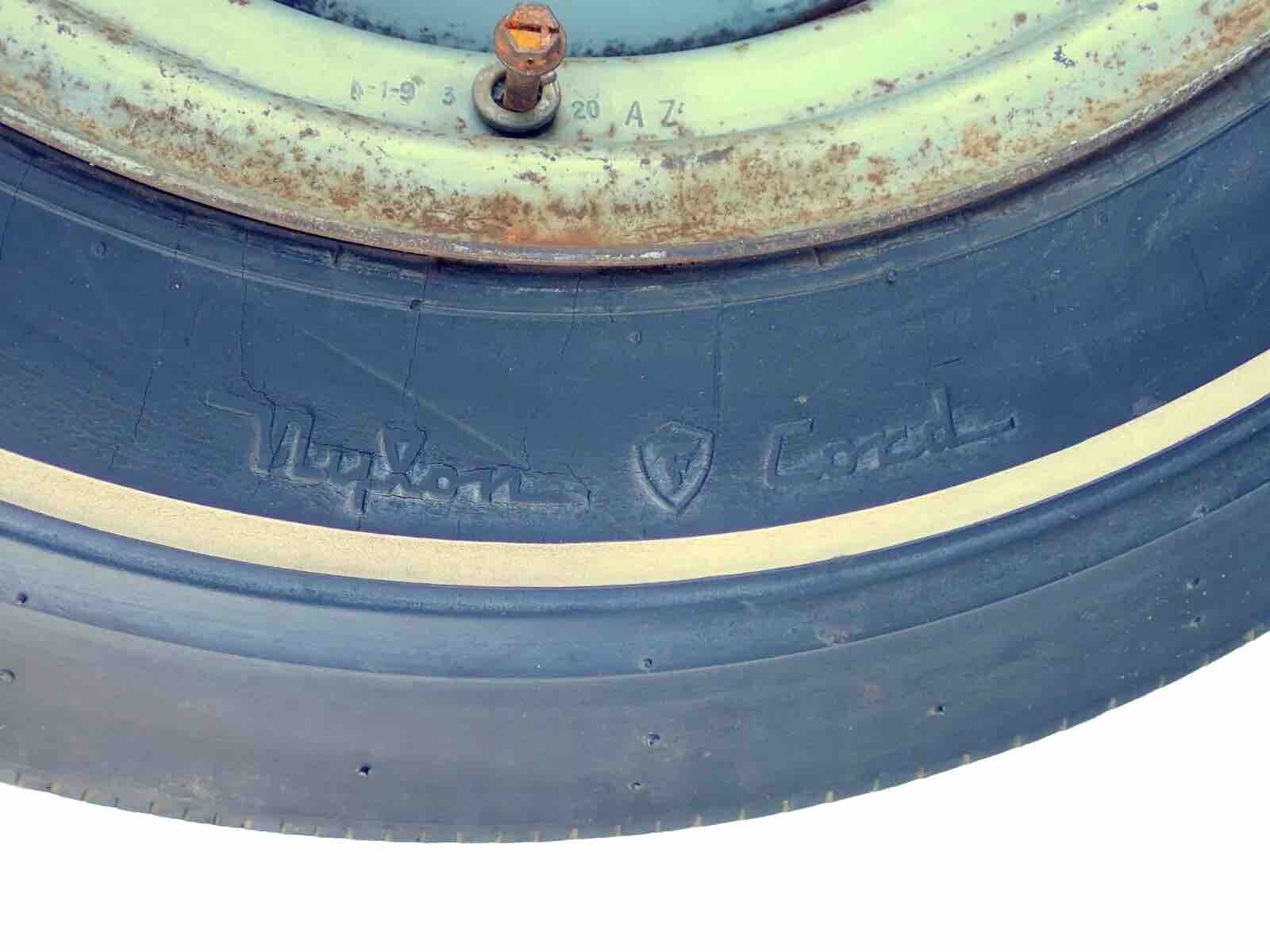 GM 15×8 Rally Wheel Firestone F70-15 Wide Oval Tire 69 Corvette OEM NCRS Points
