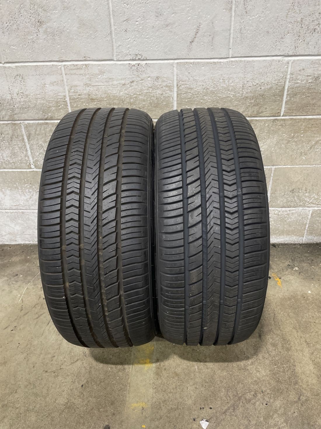 2x P255/45R20 Falken Pro G6 Sport A/S 9/32 101 Y Used Tires 2554520