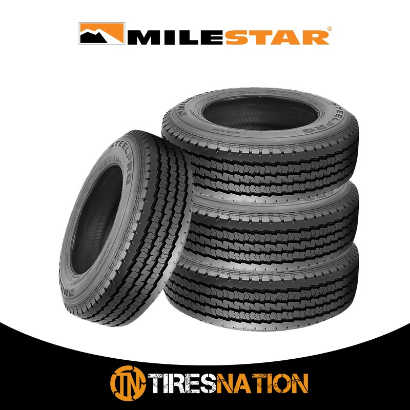 (1) New Milestar MS597 STEELPRO 205/65R15C 102/100S C/6 TL Tires