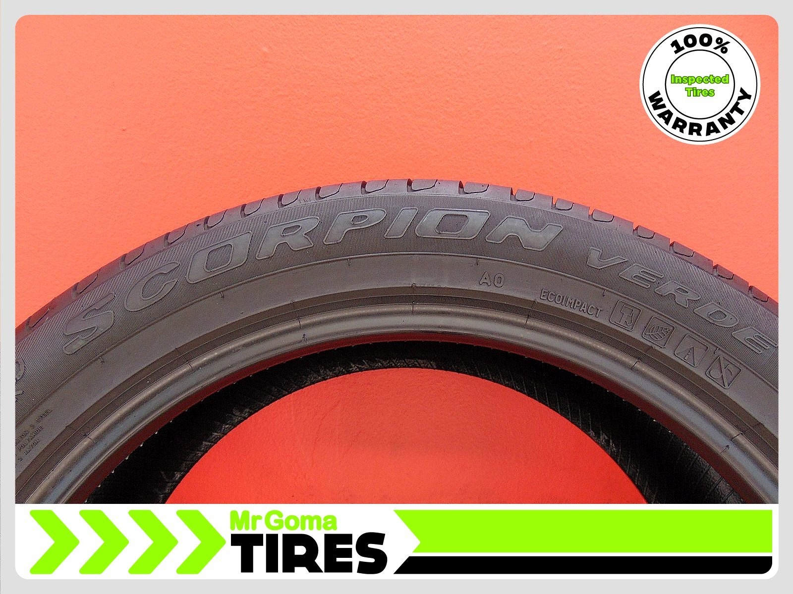 1 PIRELLI SCORPION VERDE ALL SEASON ECOIMPACT AO 255/45R20 101W 8.0/32 TREAD