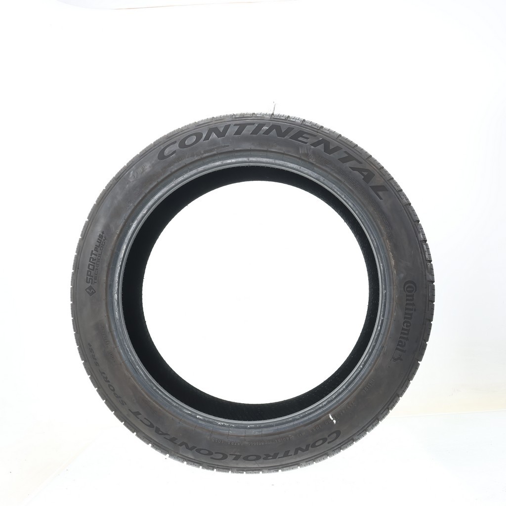 Set of (4) Used 255/45ZR20 Continental ControlContact Sport SRS Plus – 7-8.5/32