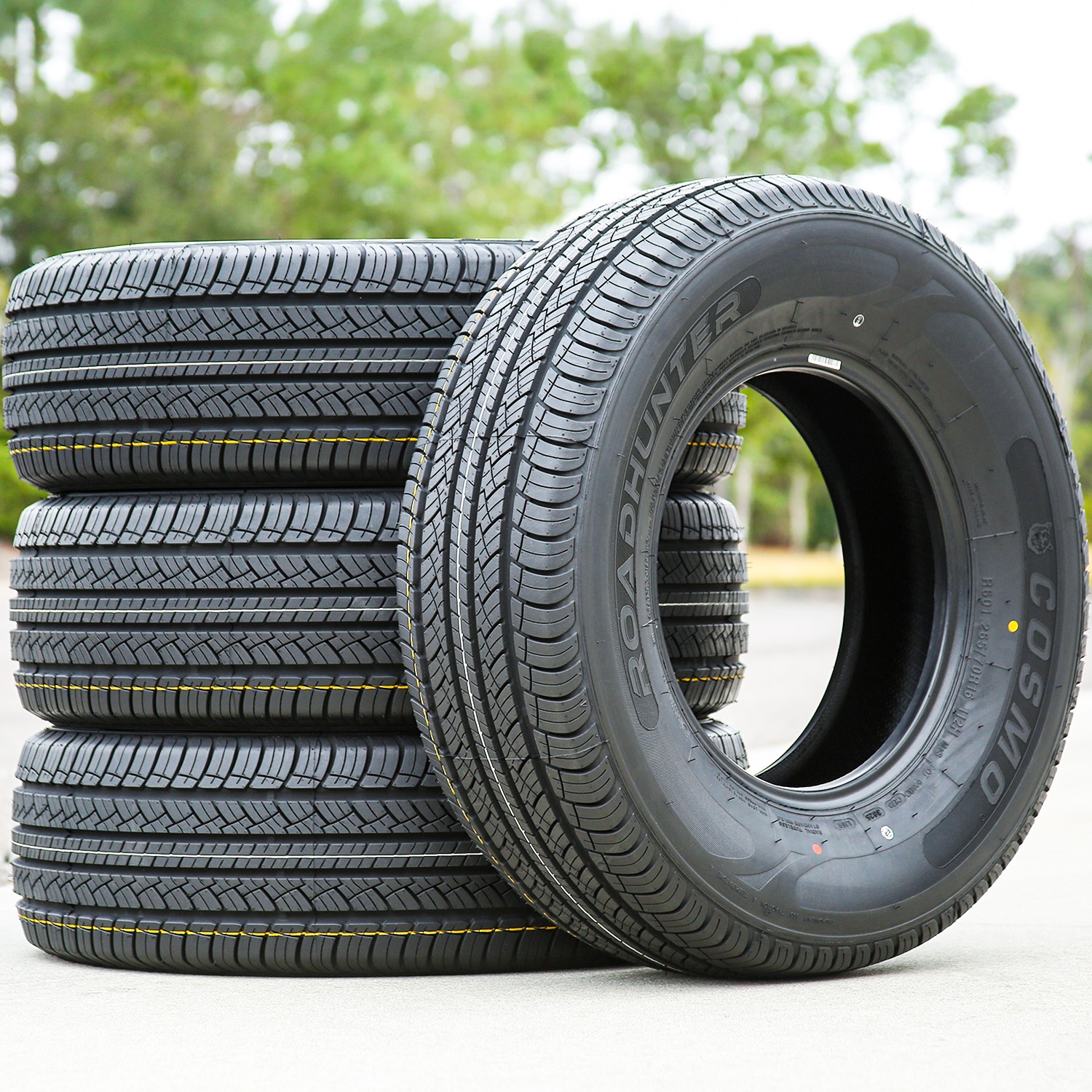 4 Tires Cosmo RoadHunter 265/70R16 112H AS A/S All Season