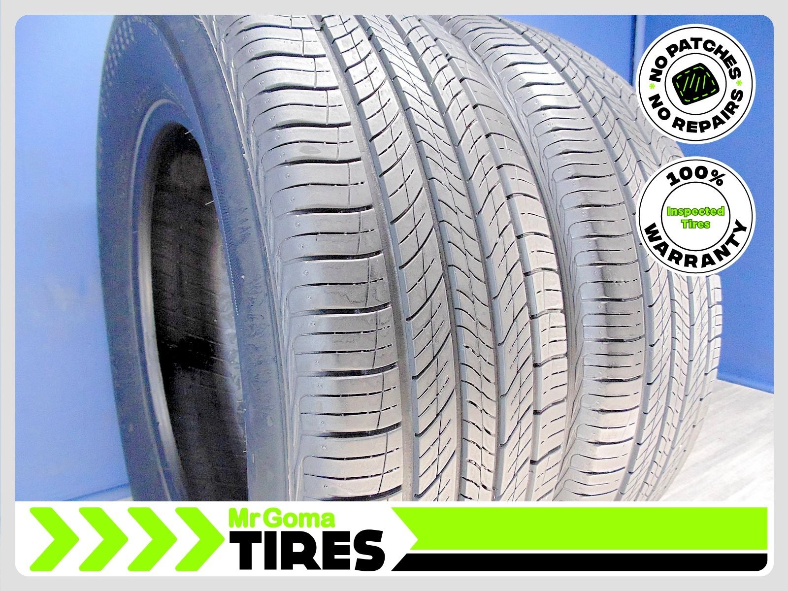 2 HANKOOK DYNAPRO HP2 KONTROL 235/65R17 USED TIRES 7.5/32 TREAD NO PATCH 2356517