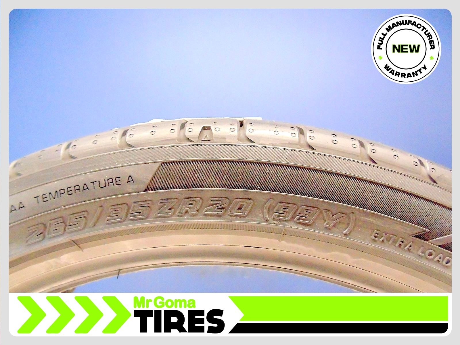 2 265/35ZR20 BRAND NEW YOKOHAMA ADVAN SPORT V107 XL TIRES 99Y 265/35/20 2653520