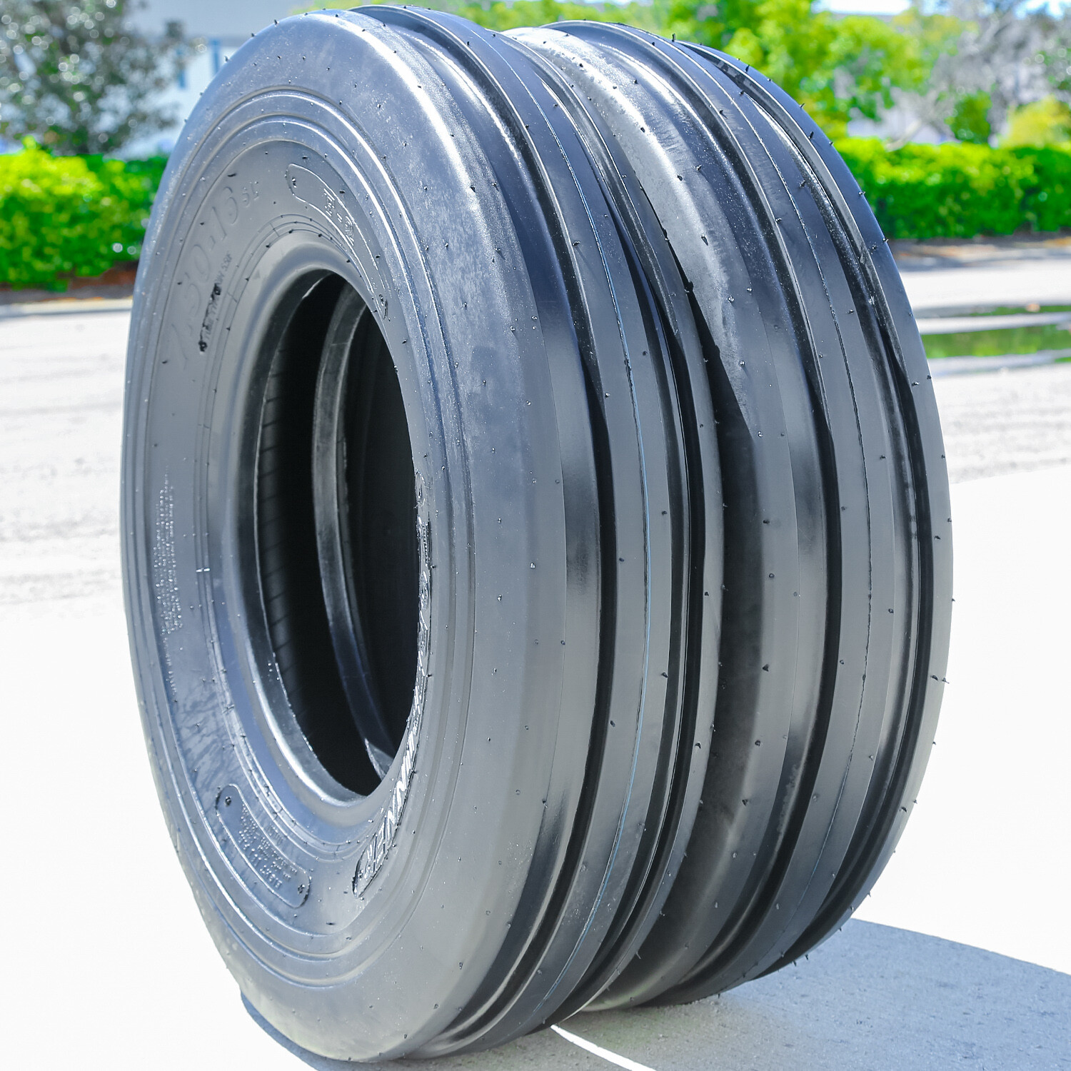 2 Tires Forerunner QH621 7.5-16 Load 8 Ply (TT) Tractor