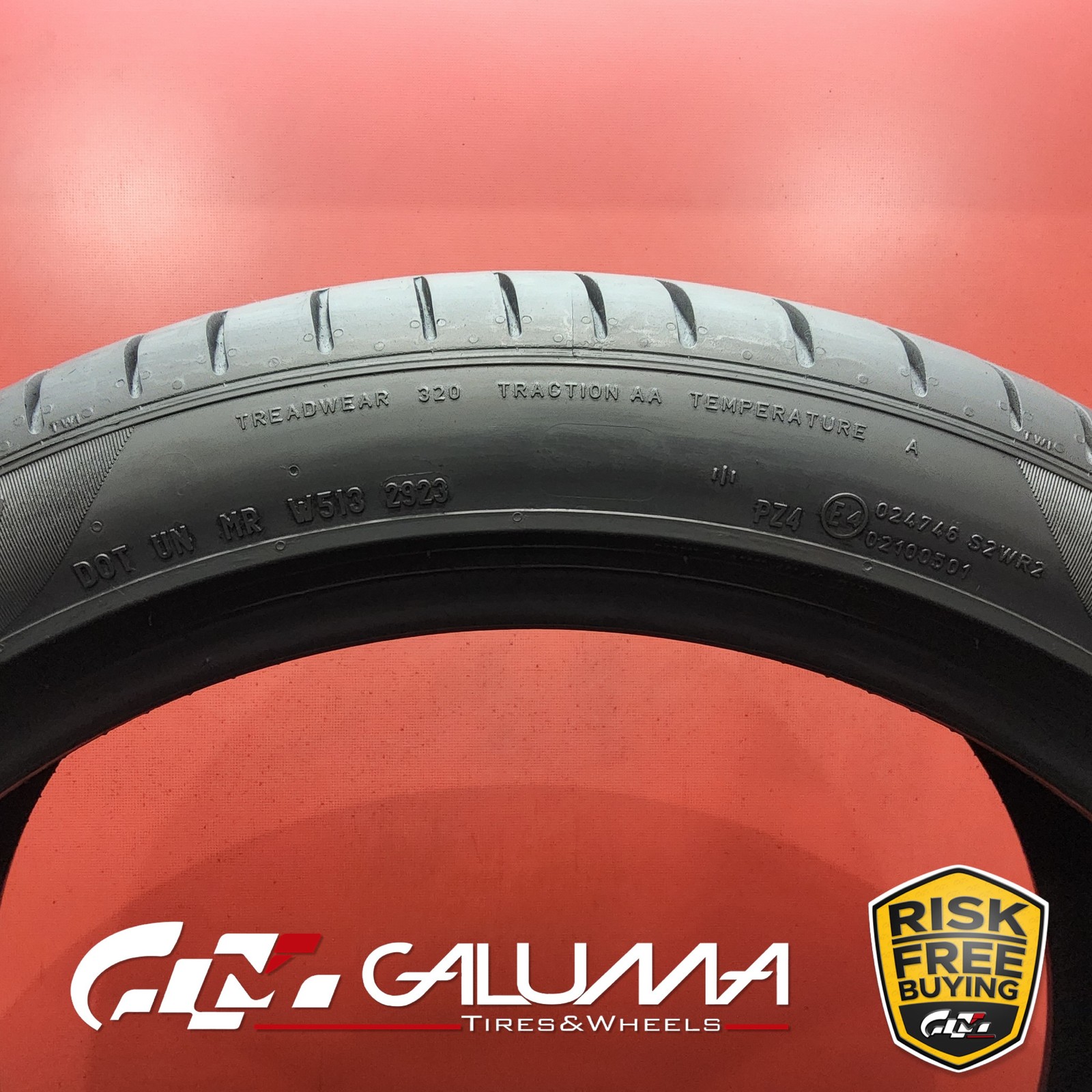 Set of 2 Tires Pirelli P Zero PZ4 Run Flat XL 315/35R21 315/35/21 3153521 #91288