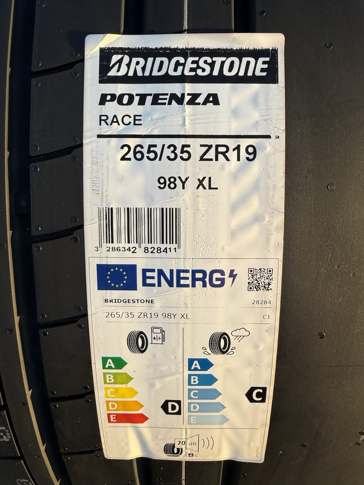 TWO BRAND NEW 265/35ZR19 Bridgestone Potenza Race Tires Like Michelin Cup 2!