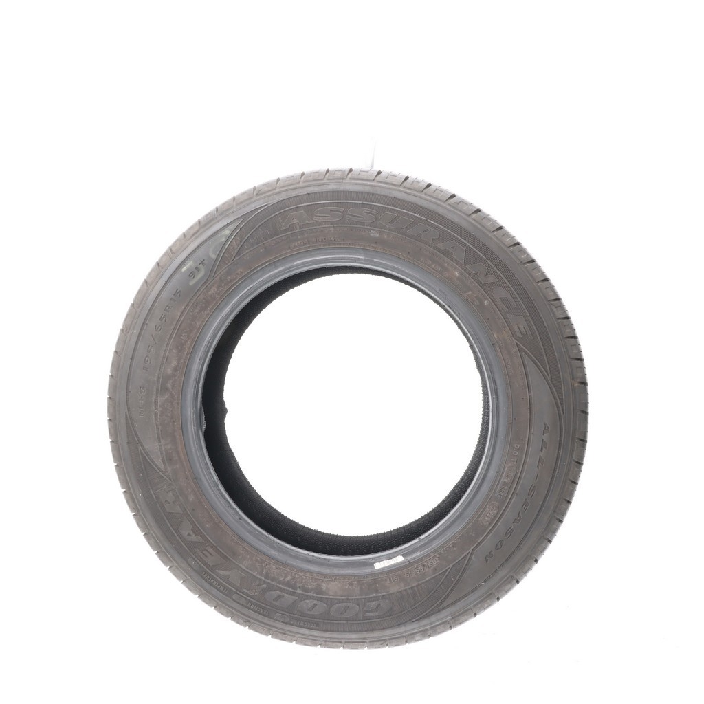 Set of (2) Used 195/65R15 Goodyear Assurance All-Season 91T – 8/32