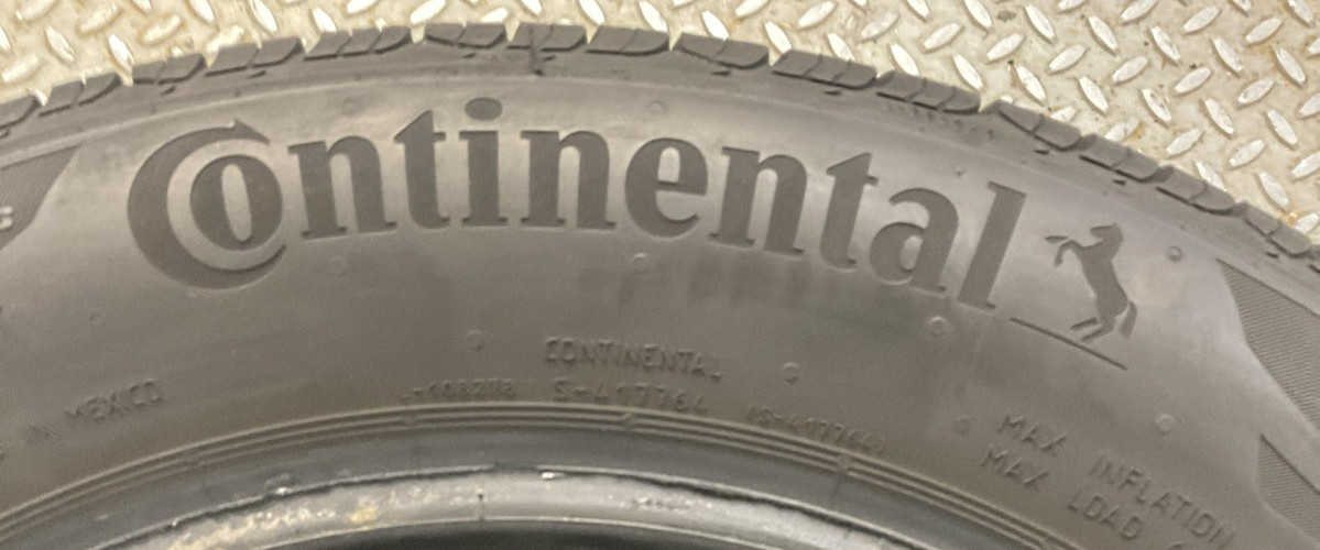 2- Used CONTINENTAL CONTROL CONTACT TOUR A/S PLUS 205/55R16 91H SL BSW