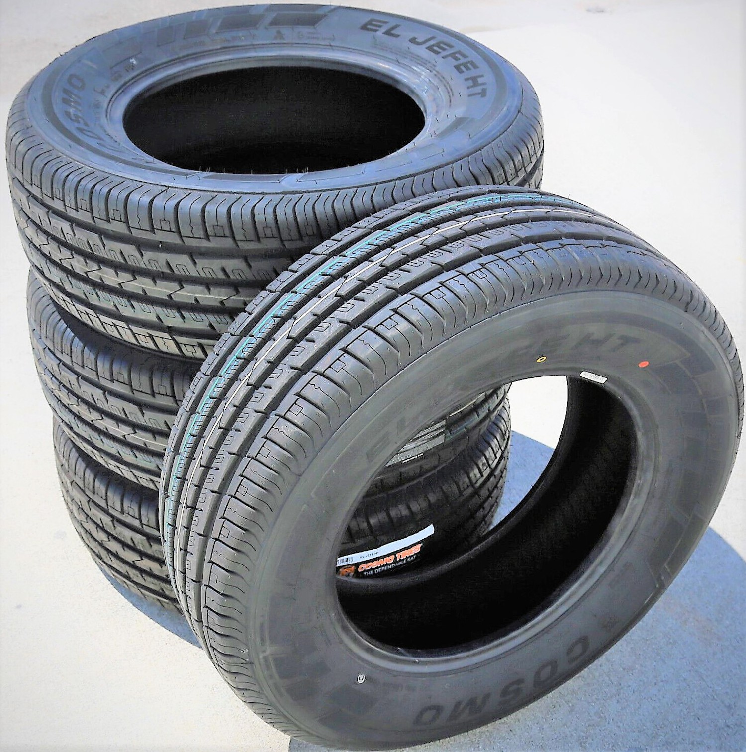 2 Tires Cosmo El Jefe HT 235/65R17 108H XL AS A/S All Season