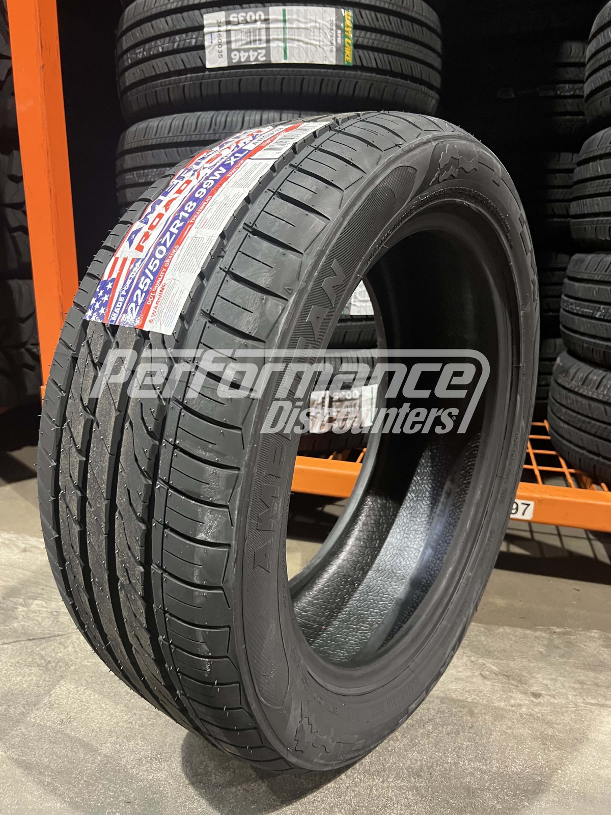 2 New American Roadstar Sport A/S Tires 225/50R18 99W SL BSW 225 50 18 2255018