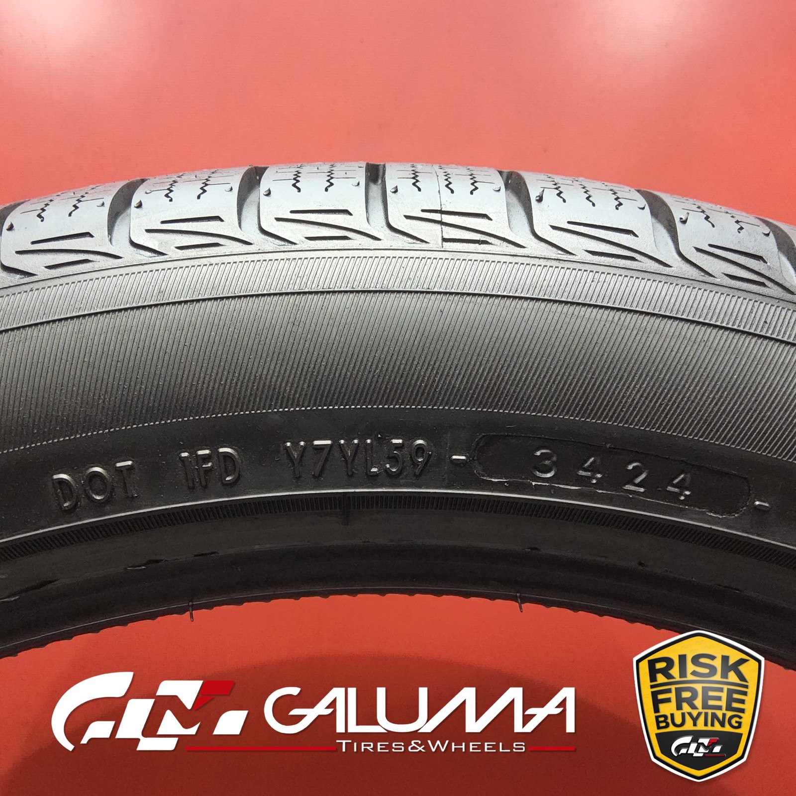 1 (One) Tire LikeNEW Yokohama Advan V35A XL 315/35R22 315/35/22 3153522 #90121