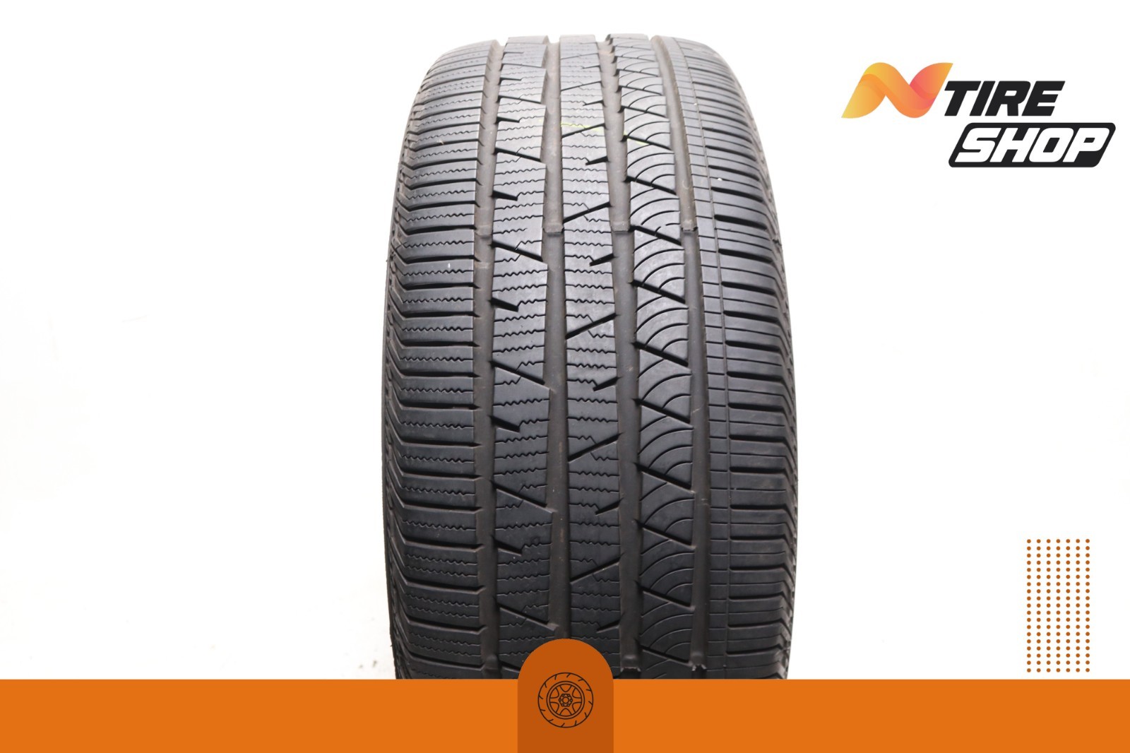 Set of 4 Used 255/45R20 Continental CrossContact LX Sport AO – 101H – 8.5-9.5/32