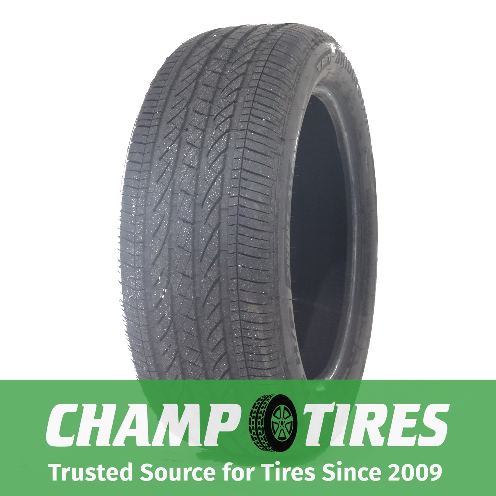 Set Of 2 P245/50R19 Bridgestone Dueler H/P Sport AS RFT 105 H Used 9/32nds
