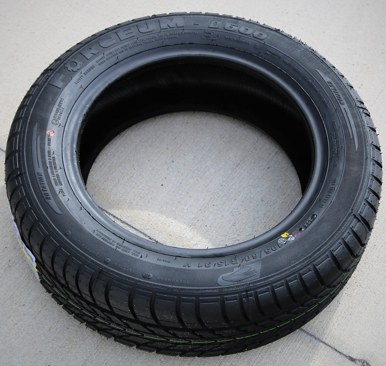 4 New Forceum D600 195/60R15 91V All Season Tire