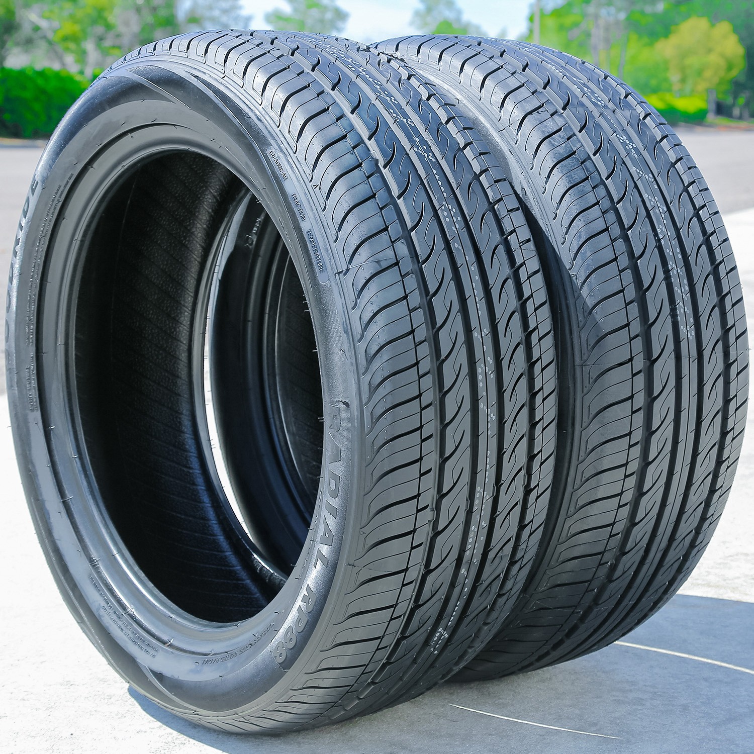 2 Goodride Radial RP88 165/55R14 72V All Season Tires 50k Mi Warranty UTQG 500AA