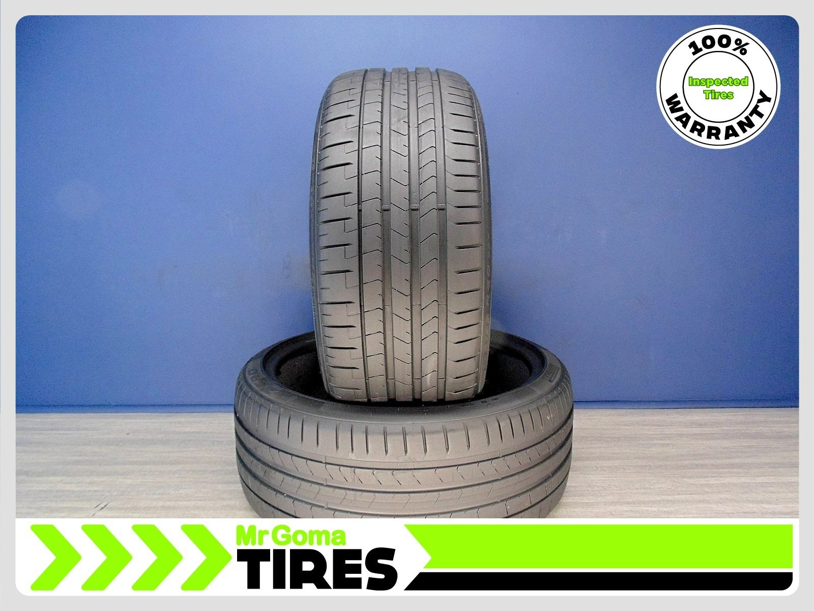 2 PIRELLI P ZERO TM PZ4 TO PNCS XL 235/35R20 USED TIRES 7.6/32 TREAD 2353520