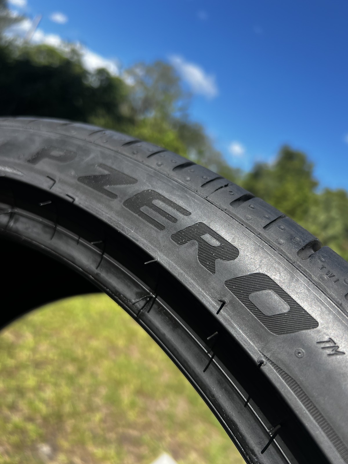 1 Tire Pirelli P Zero PZ4 ★ BMW HL 315/30R23 111Y DOT.2724 6.5/32 No Patch