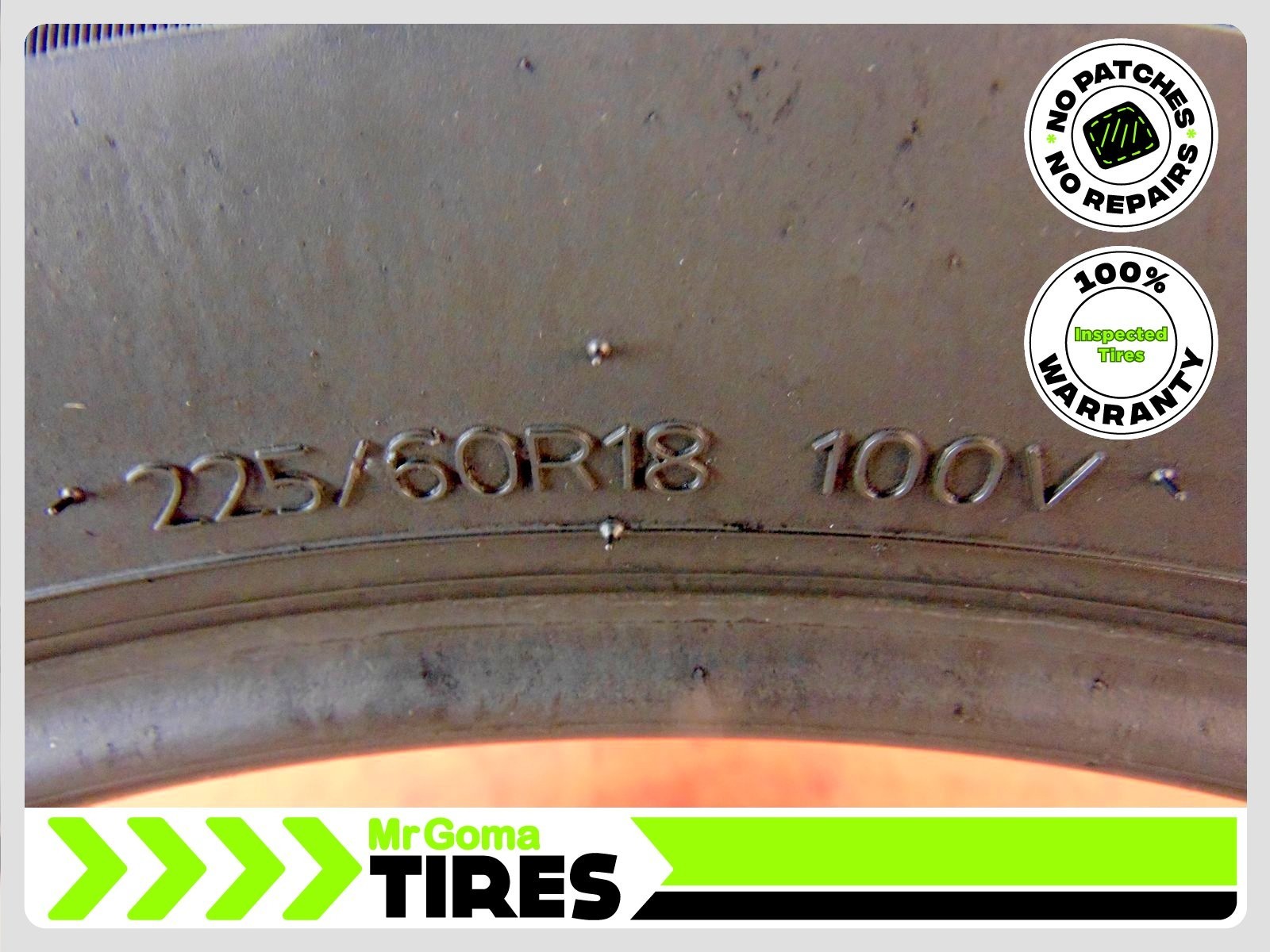 1 LAUFENN S FIT AS 225/60R18, 7.3/32 Tread NO PATCH 100V 2256018