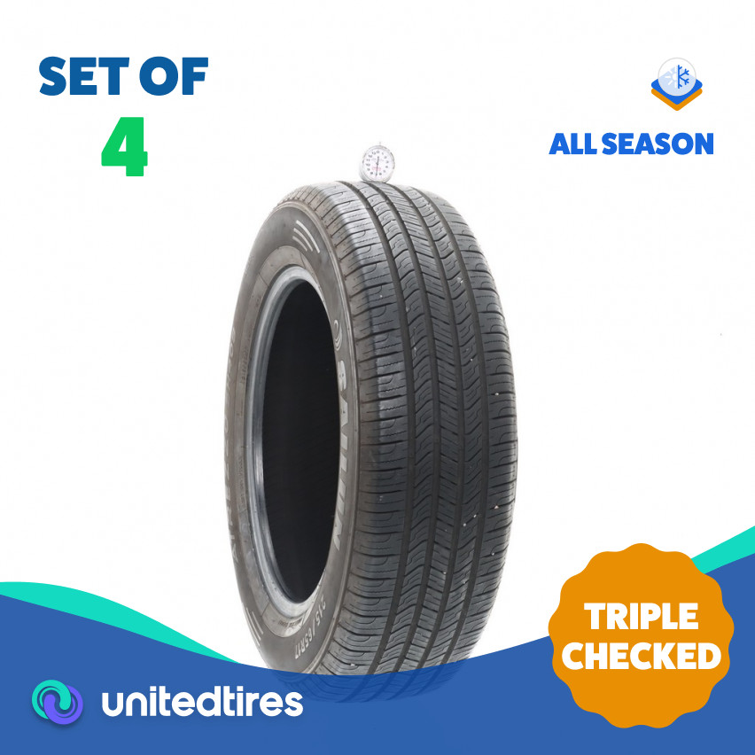 Set of (4) Used 215/65R17 Sailun Atrezzo SH408 99H – 7-8/32