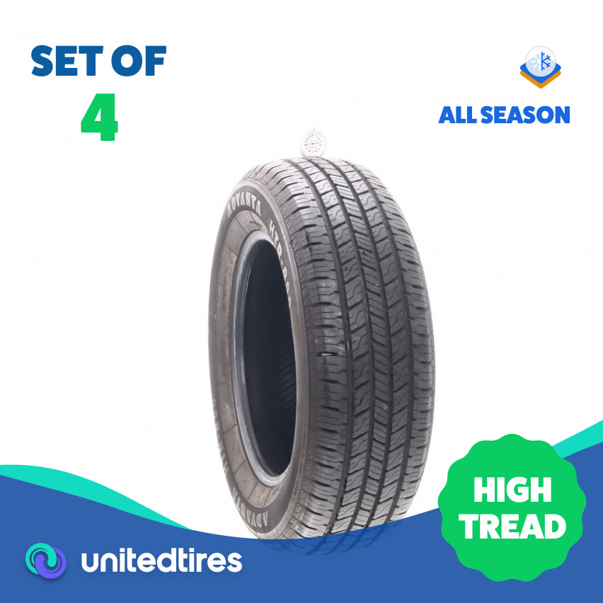 Set of (4) Used 235/65R17 Advanta HTR-800 104T – 10/32