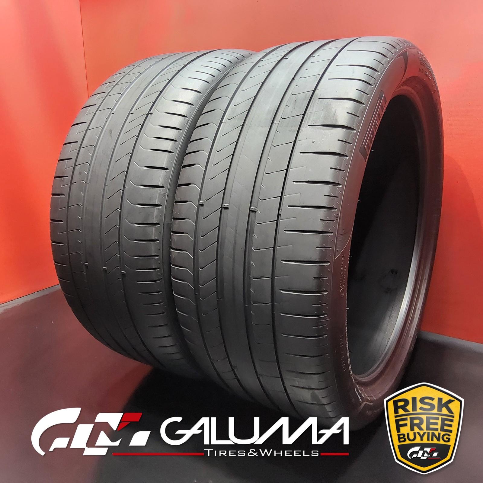Set of 2 Tires Pirelli P-Zero (PZ4) ★ XL 315/35R22 3153522 3153522 #95038