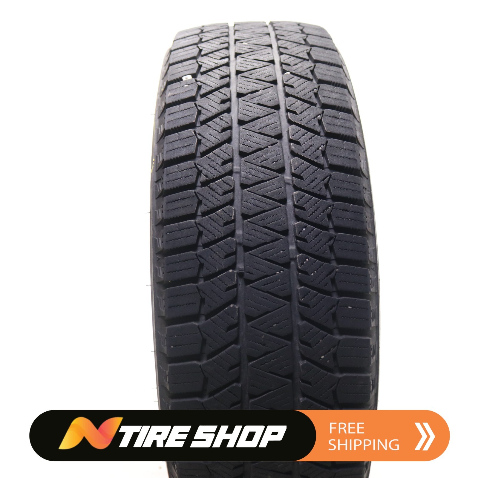 Used 215/65R17 Bridgestone Blizzak WS90 Studless – 99T – 8/32 No Repairs