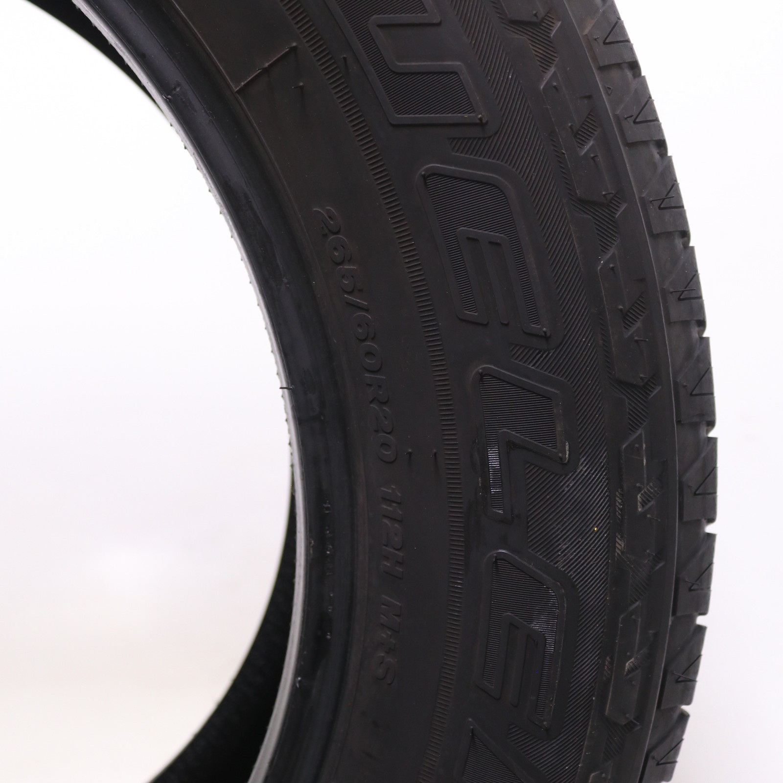 Set of 4 Used 265/60R20 Bridgestone Dueler H/T 685 – 112H – 7-7.5/32