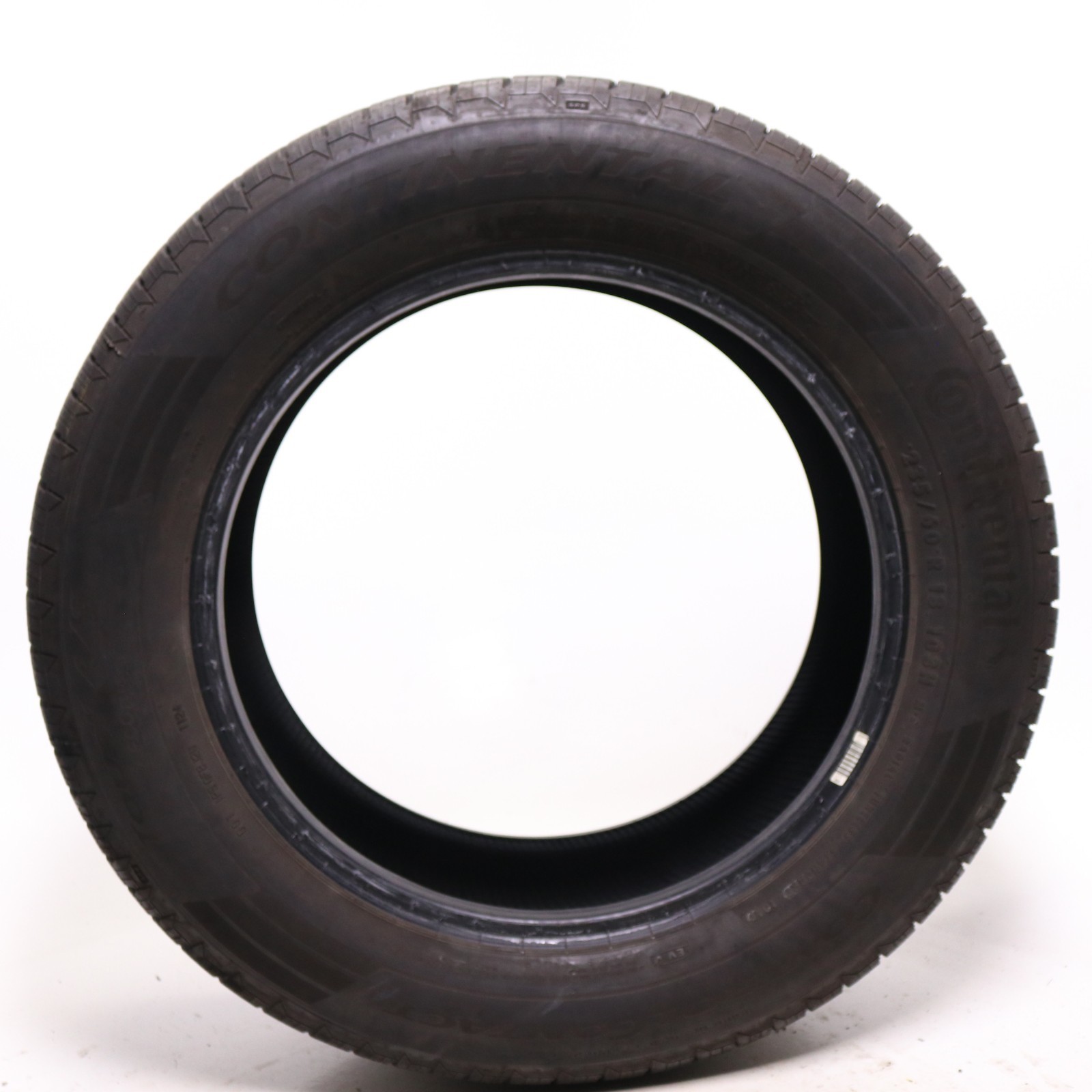 Set of 2 Used 235/60R18 Continental ControlContact Tour M A/S EV 103H – 9-10/32