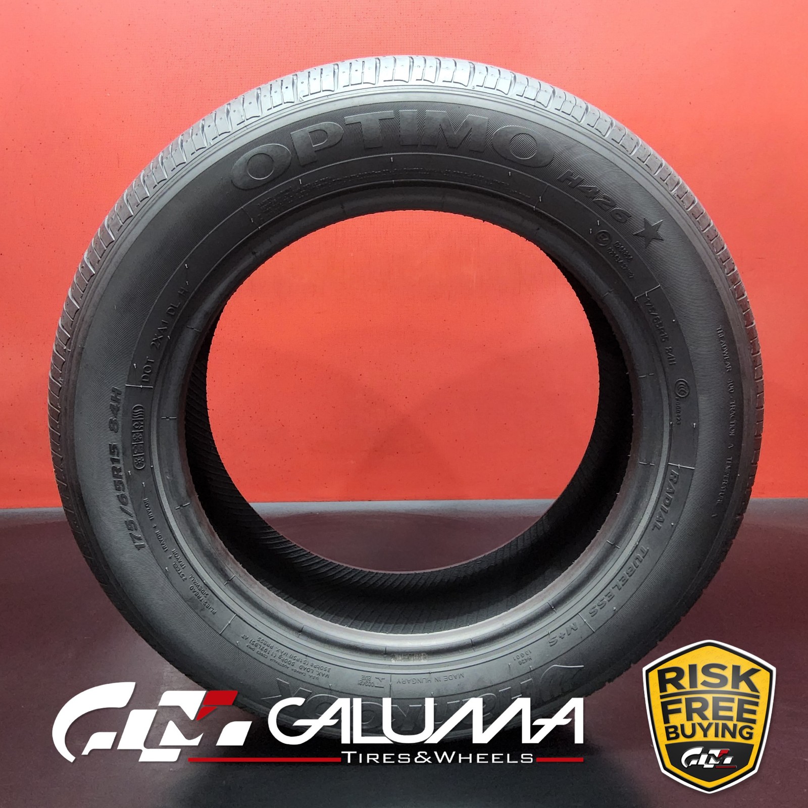 1 (One) Tire Hankook Optimo H426 ★ 175/65R15 175/65/15 1756515 84H #90714