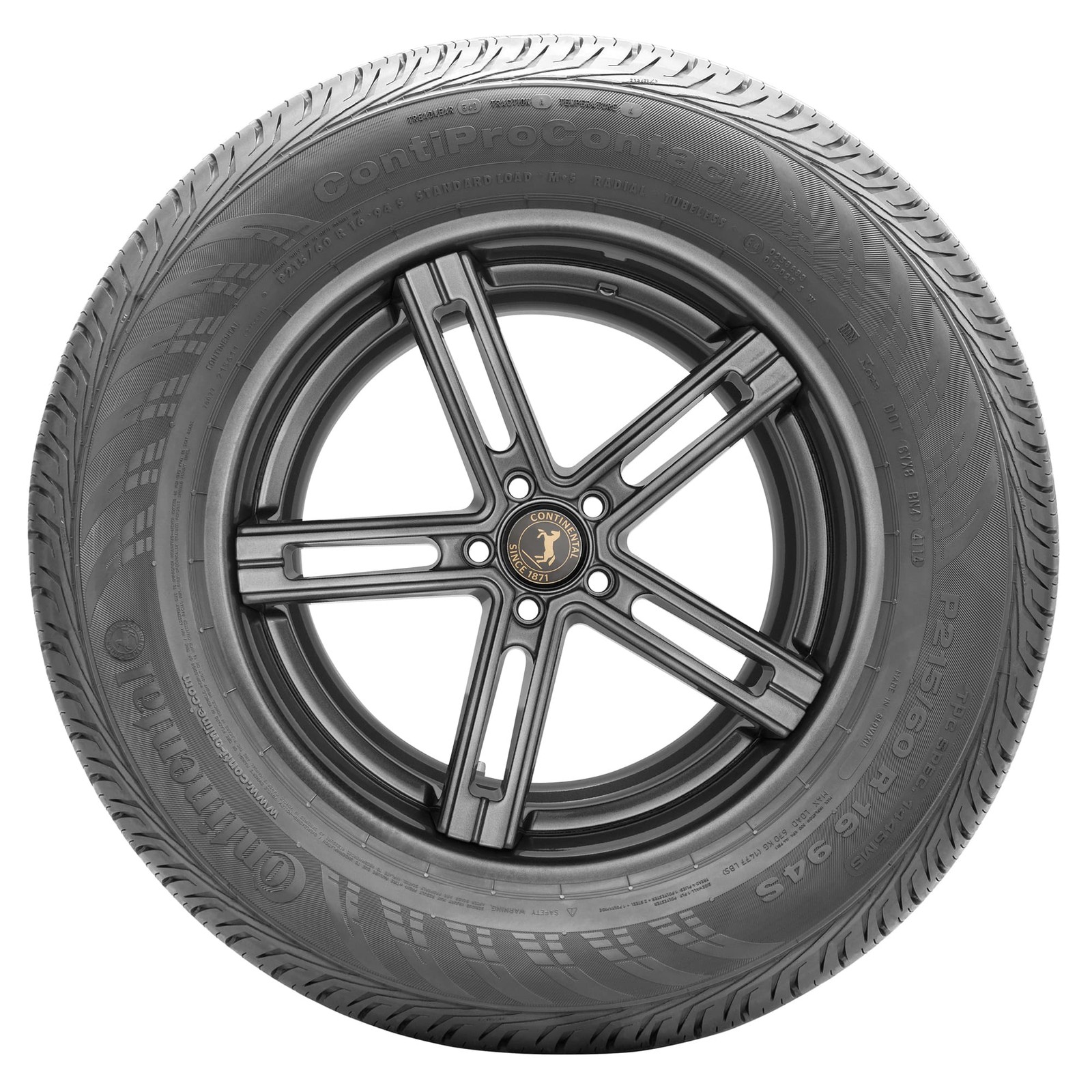 4 New Continental Contiprocontact – 155/60r15 Tires 1556015 155 60 15