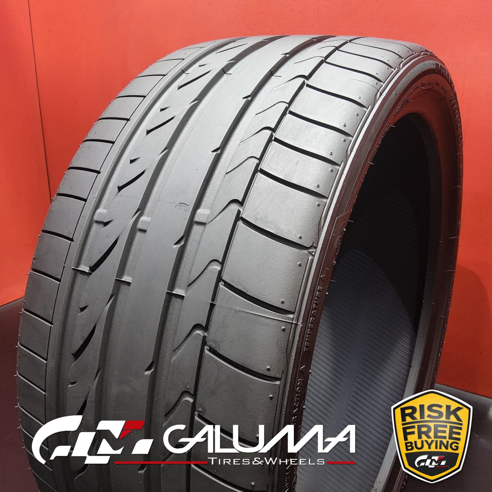 1 Tire LikeNEW Bridgestone Potenza RE050A RFT RunFlat 275/30R20 No Repairs 95699