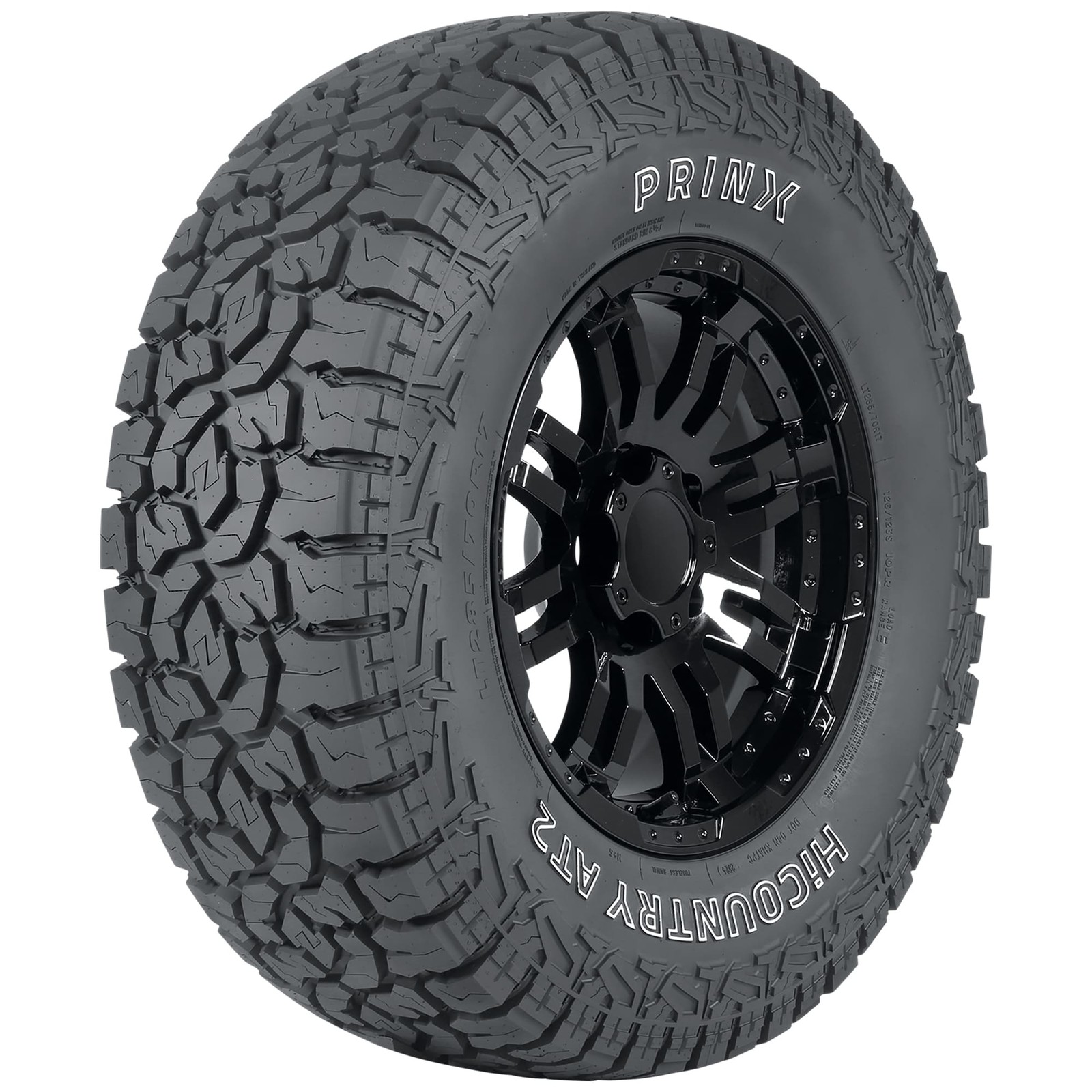 4 New Prinx Hicountry A/t2 – Lt33x12.50r20 Tires 33125020 33 12.50 20