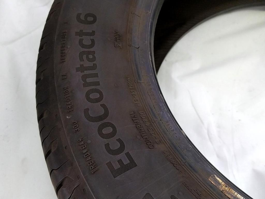 175/65 R15 84H CONTINENTAL ECOCONTACT 6 6.94MM 6.96MM 6.17MM 6.33MM A2619 TYRE