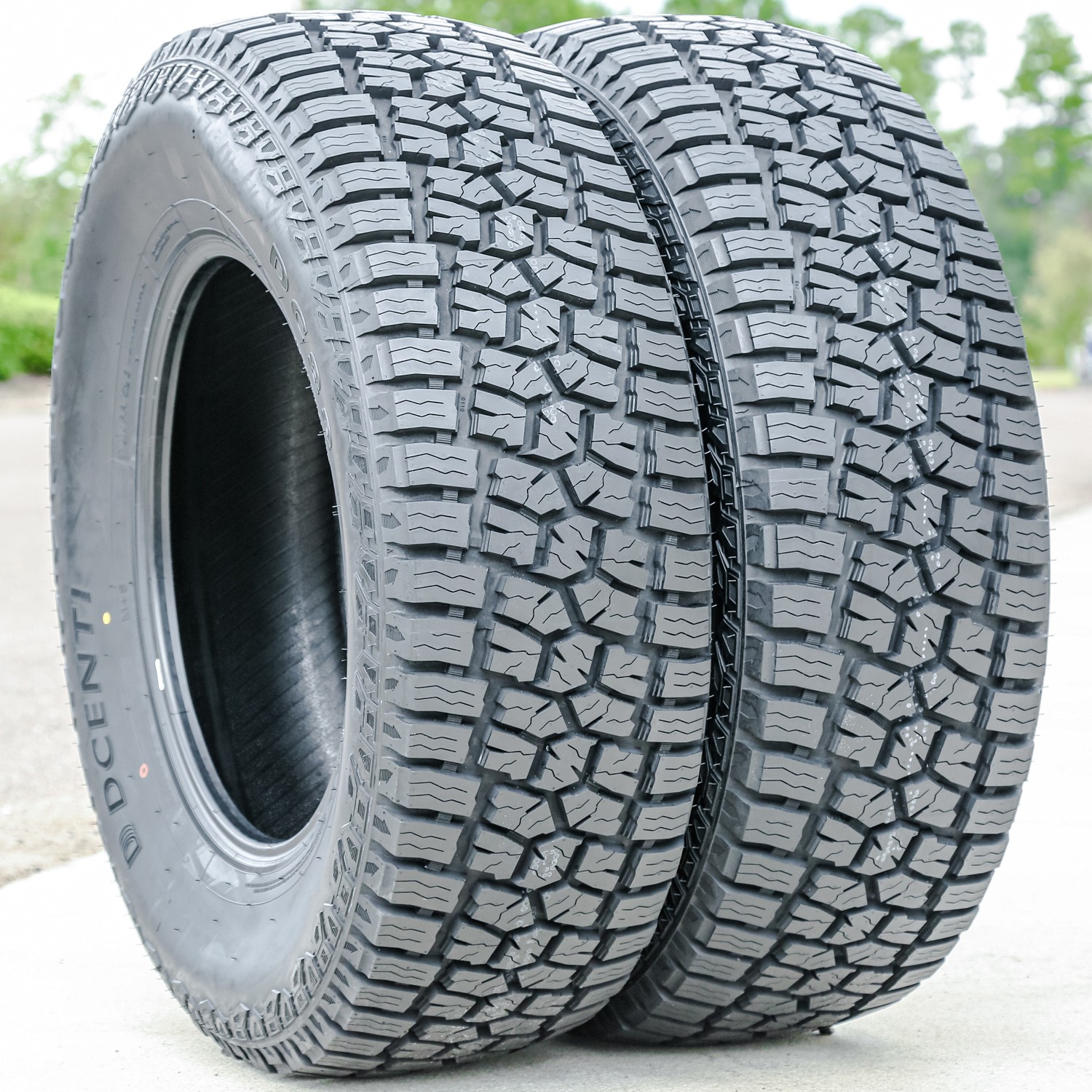 4 Dcenti DC88 AT 305/55R20 121/118Q E 10 Ply A/T Tires 40k Mi Warranty 500AA