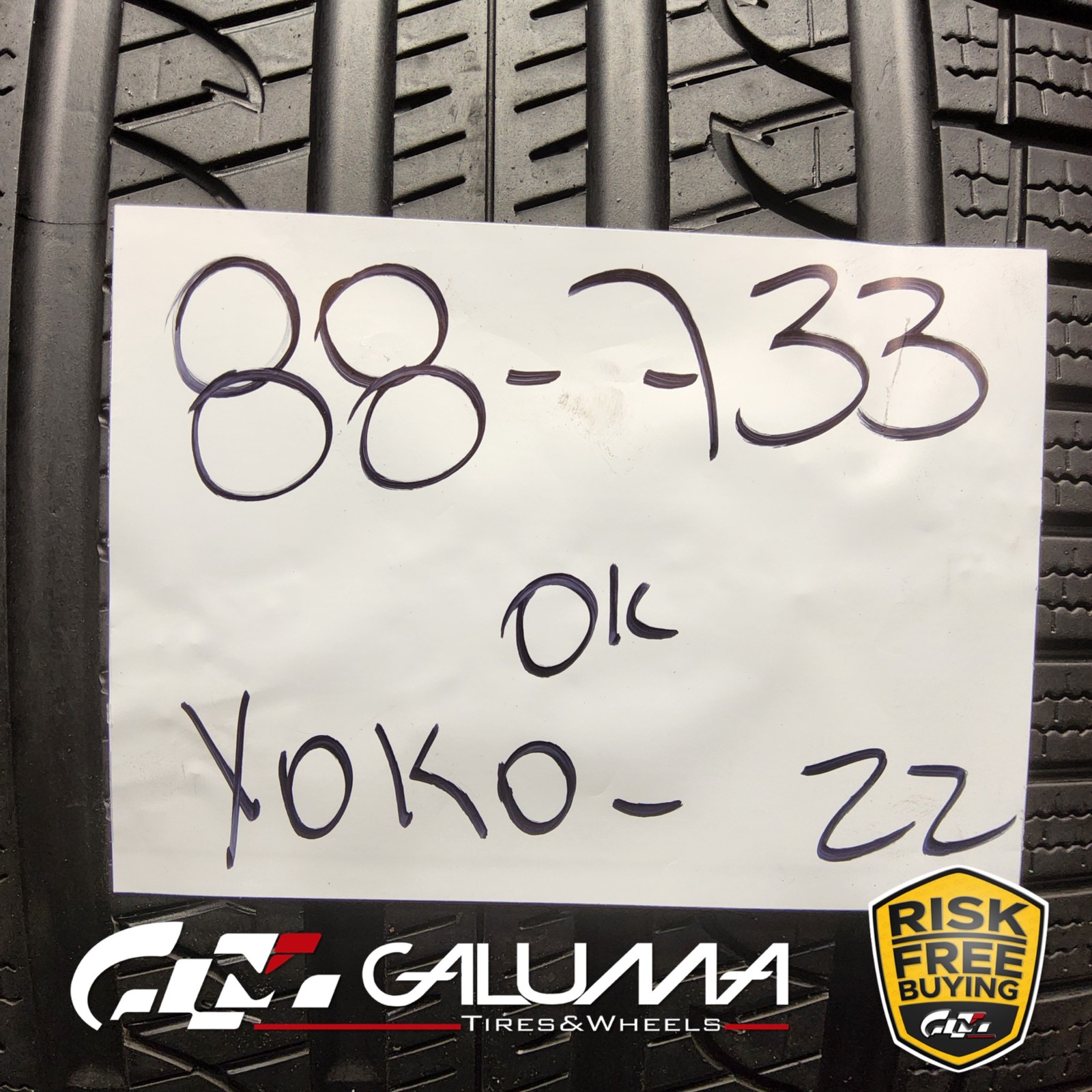 Set of 2 Tires Yokohama Advan V35A 315/35R22 315/35/22 3153522 111V XL #88733