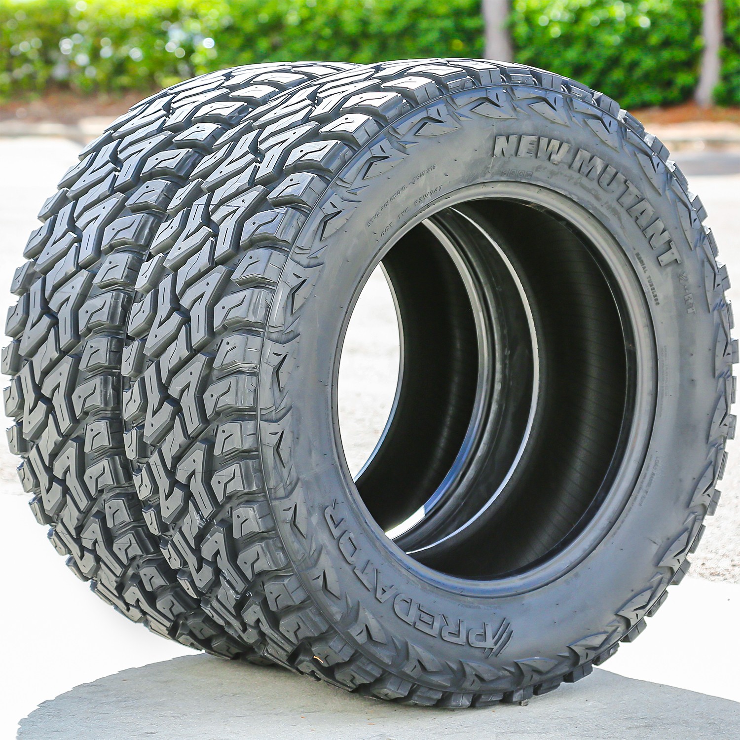 4 Tires Predator New Mutant X-RT LT 305/55R20 Load F 12 Ply R/T Rugged Terrain
