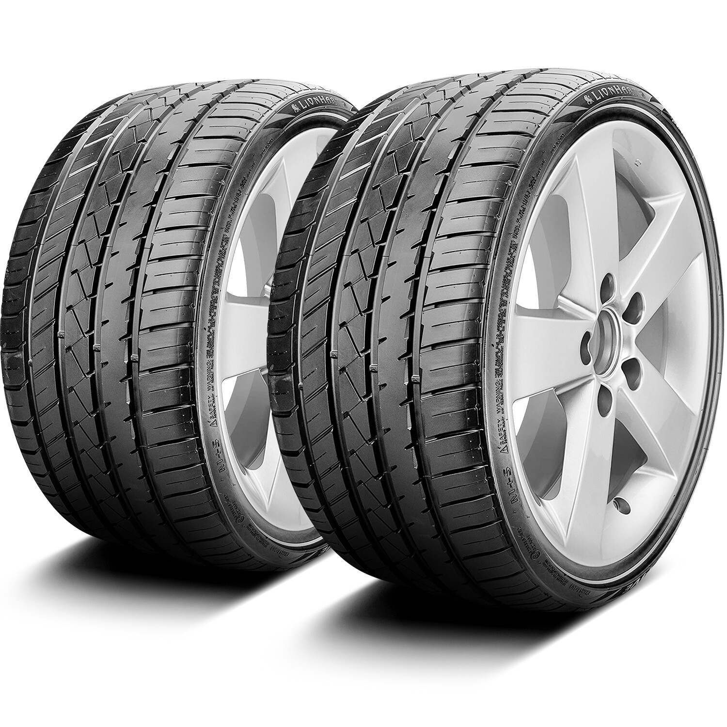 2 Tires Lionhart LH-FIVE 325/35ZR22 325/35R22 114Y AS A/S High Performance