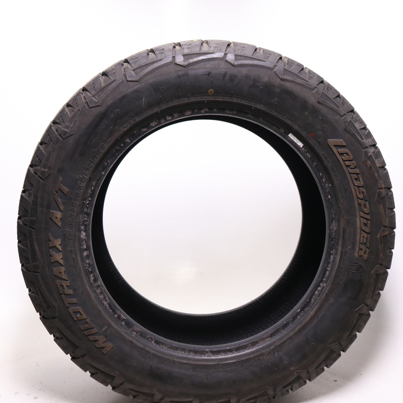 Used LT 305/55R20 Landspider Wildtraxx A/T – 121/118S – 13/32 No Repairs