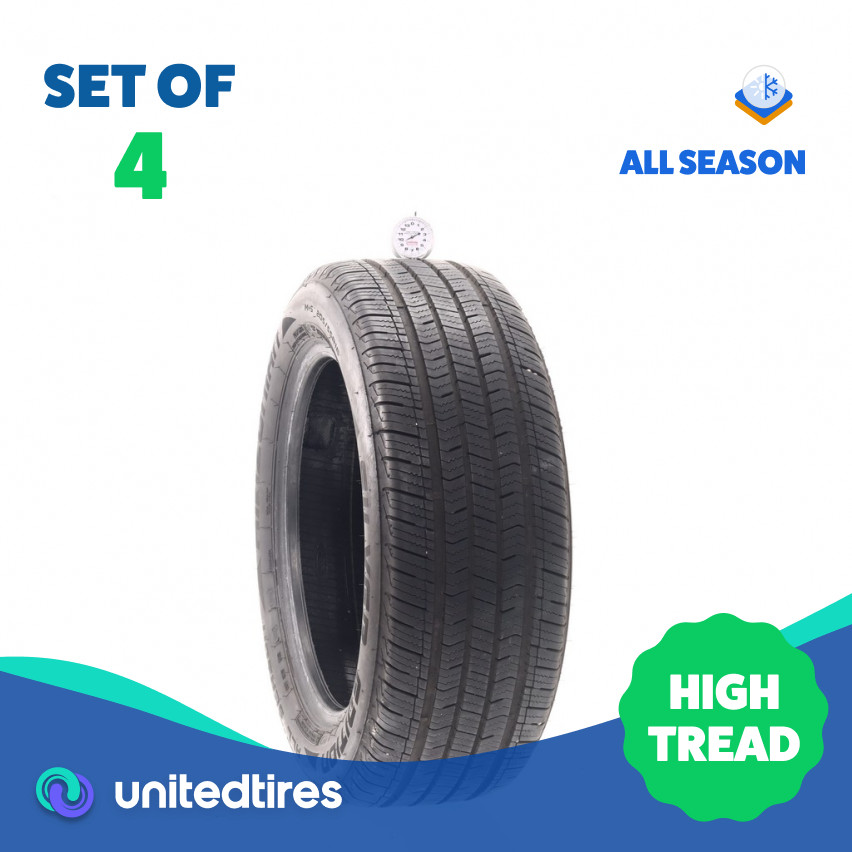 Set of (4) Used 205/55R16 Arizonian Silver Edition 91V – 9.5/32
