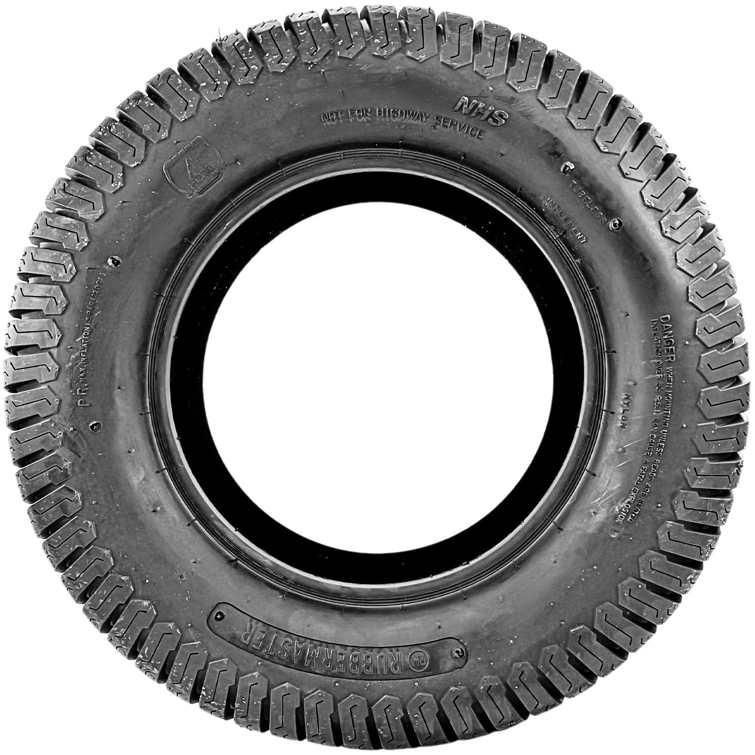Tire 23X8.50-12 RubberMaster S-Turf Lawn & Garden Load 4 Ply
