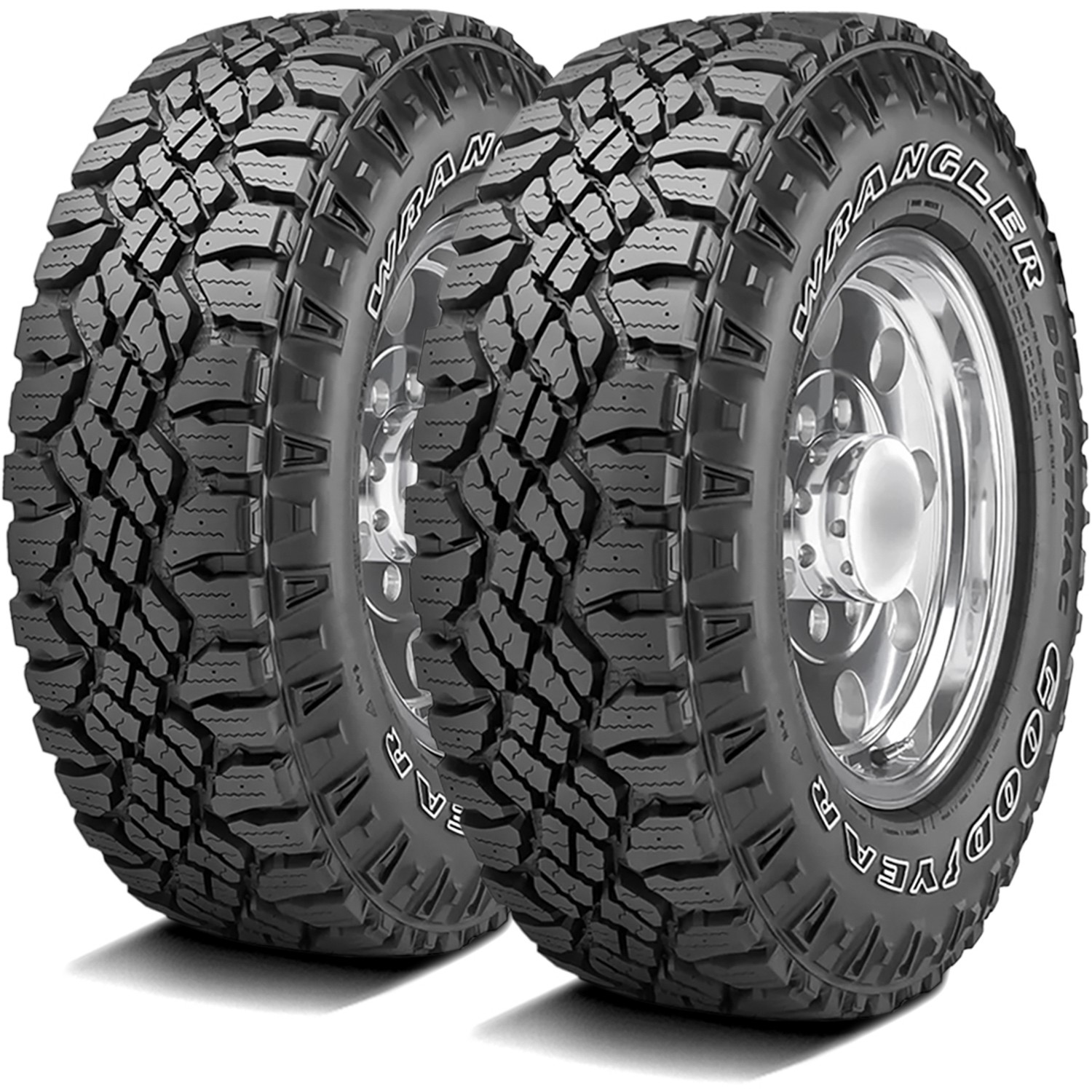 4 Tires Goodyear Wrangler DuraTrac LT 275/70R18 Load E 10 Ply A/T TakeOff