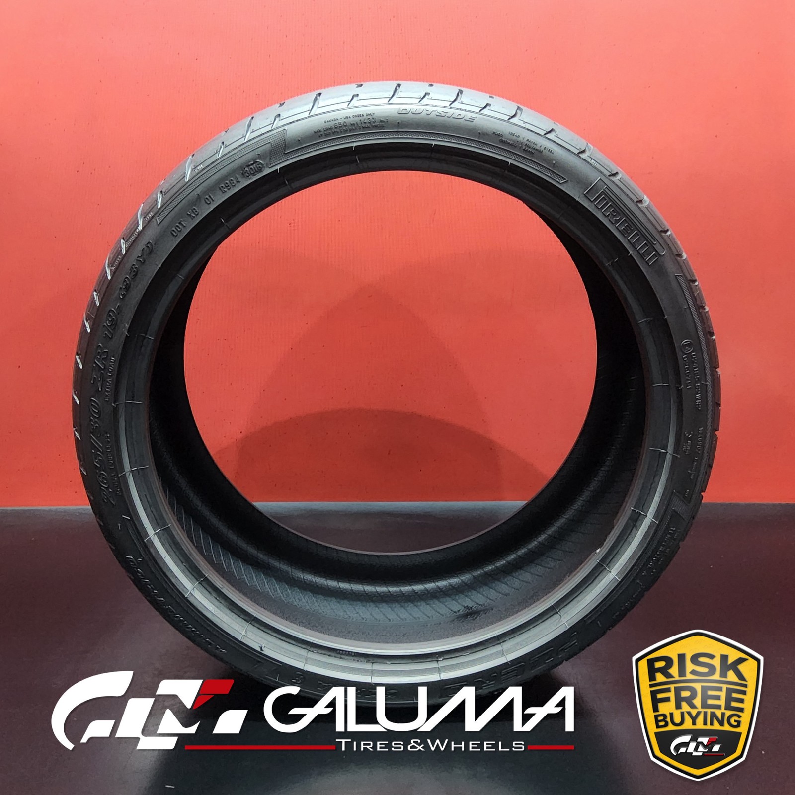 (One) Tire LikeNEW Pirelli P Zero Corsa Asimmetrico 2 265/30ZR19 No Repair 93939