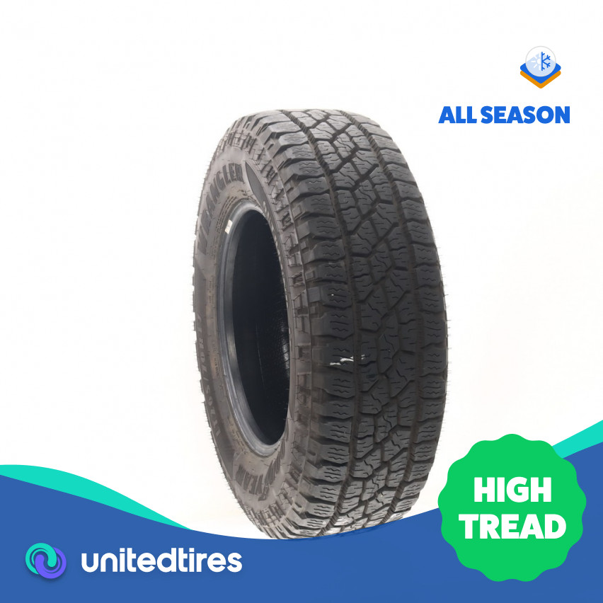 Used LT 265/70R17 Goodyear Wrangler Outbound AT Kevlar 123/120S – 14.5/32